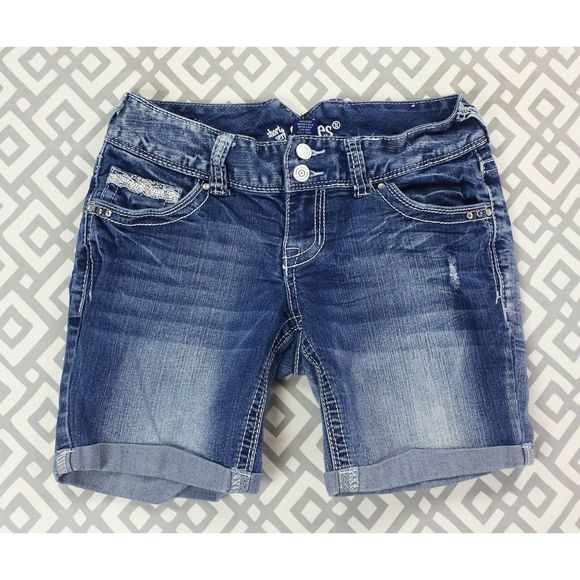Series 31 Pants - Series 31 Short Sexy Denim Shorts Jean Rhinestones